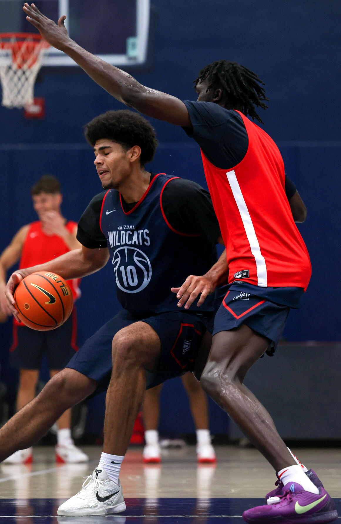 Arizona mens basketball practice